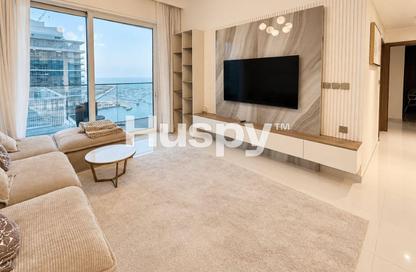 Apartment - 2 - 2 for rent in Grand Bleu Tower 2 - Emaar Beachfront - Dubai Harbour - Dubai