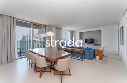 Apartment - 3 Bedrooms - 4 Bathrooms for rent in Vida Residence Downtown - Downtown Dubai - Dubai