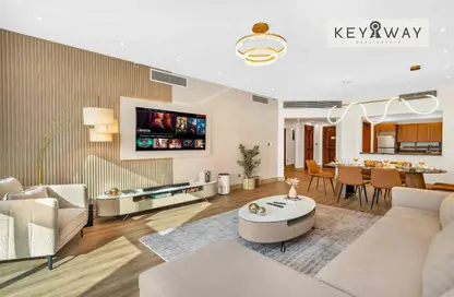 Apartment - 2 Bedrooms - 3 Bathrooms for rent in The Fairmont Palm Residence South - The Fairmont Palm Residences - Palm Jumeirah - Dubai