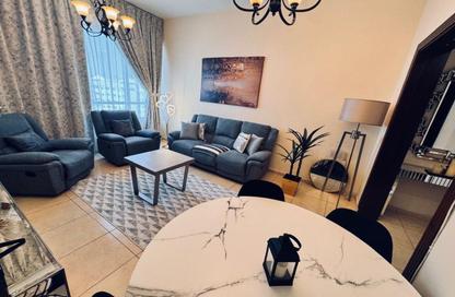 Apartment - 1 Bedroom - 2 Bathrooms for rent in Beach Tower 1 - Al Khan Lagoon - Al Khan - Sharjah Apartment - 1 Bedroom - 2 Bathrooms for rent in Beach Tower 1 - Al Khan Lagoon - Al Khan - Sharjah