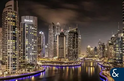 Apartment - 2 Bedrooms - 2 Bathrooms for rent in Marina View Tower B - Marina View - Dubai Marina - Dubai