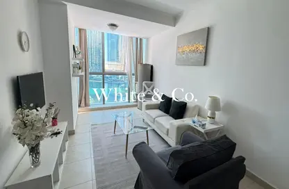 Apartment - 1 Bedroom - 1 Bathroom for rent in Global Lake View - JLT Cluster E - Jumeirah Lake Towers - Dubai
