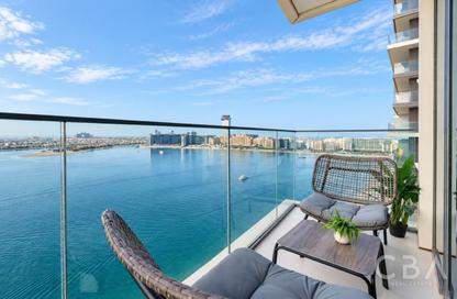 Apartment - 2 - 2 for sale in Beach Vista Tower 2 - Beach Vista - Emaar Beachfront - Dubai Harbour - Dubai