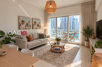Apartment - 1 - 1 for rent in Lake Terrace - JLT Cluster D - Jumeirah Lake Towers - Dubai