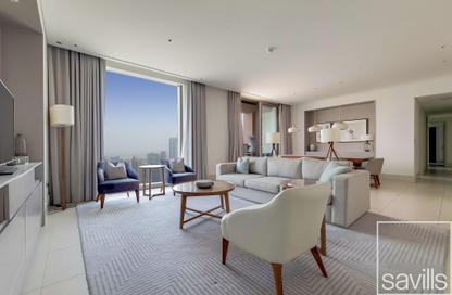 Apartment - 3 Bedrooms - 3 Bathrooms for rent in Vida Residence Downtown - Downtown Dubai - Dubai