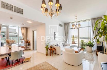 Penthouse - 2 Bedrooms - 3 Bathrooms for rent in The Polo Residence B4 - The Polo Residence - Meydan Avenue - Meydan - Dubai