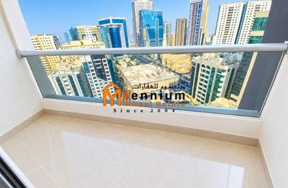Apartment - 2 - 2 for rent in Al Majaz Tower - Al Majaz 3 - Al Majaz - Sharjah