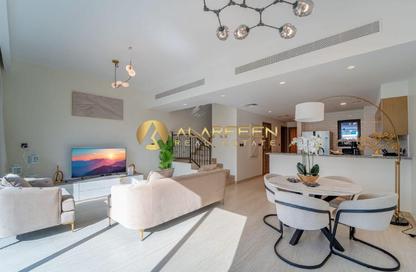 Villa - 3 Bedrooms - 4 Bathrooms for rent in Santorini - Damac Lagoons - Dubai