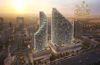Apartment - 1 Bedroom - 2 Bathrooms for sale in Binghatti Skyflame 2 - Binghatti Skyflame - Majan - Dubai