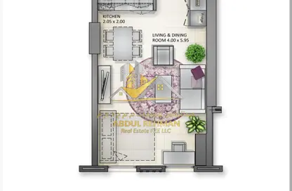 Apartment - Studio - 1 Bathroom for sale in Hamsa - Al Mamsha - Muwaileh - Sharjah
