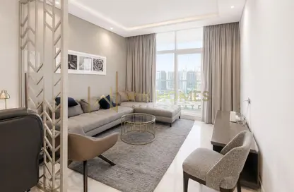 Apartment - 1 Bedroom - 1 Bathroom for rent in Damac Maison Prive B - Damac Maison Prive - Business Bay - Dubai Apartment - 1 Bedroom - 1 Bathroom for rent in Damac Maison Prive B - Damac Maison Prive - Business Bay - Dubai