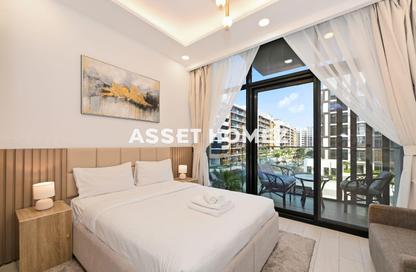 Apartment - Studio - 1 Bathroom for rent in Azizi Riviera 19 - Azizi Riviera - Meydan One - Meydan - Dubai