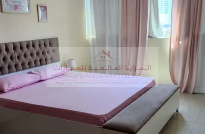 Apartment - 1 Bedroom - 2 Bathrooms for rent in Palm Tower 3 - Palm Towers - Al Majaz - Sharjah