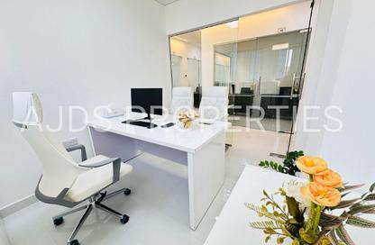 Office Space - Studio - 1 Bathroom for rent in Horizone Building - Port Saeed - Deira - Dubai
