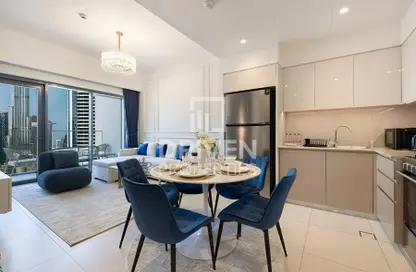 Apartment - 2 Bedrooms - 2 Bathrooms for rent in Burj Royale - Downtown Dubai - Dubai