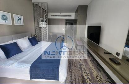 Apartment - Studio - 1 Bathroom for rent in Damac Maison Prive B - Damac Maison Prive - Business Bay - Dubai