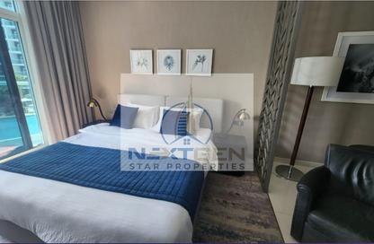 Apartment - Studio - 1 Bathroom for rent in Damac Maison Prive B - Damac Maison Prive - Business Bay - Dubai