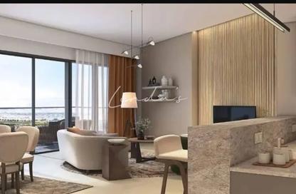 Apartment - 2 - 2 for sale in Golf Greens 1 Tower A - Golf Greens 1 - Golf Greens - Damac Hills - Dubai
