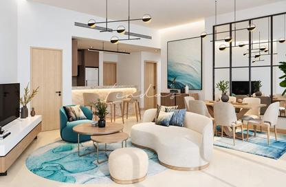 Apartment - 2 - 2 for sale in Golf Greens 1 Tower A - Golf Greens 1 - Golf Greens - Damac Hills - Dubai