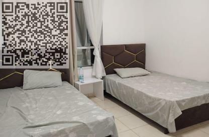 Apartment - 2 Bedrooms - 2 Bathrooms for rent in Orient Tower 1 - Orient Towers - Al Bustan - Ajman