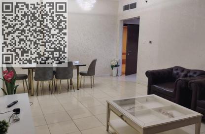 Apartment - 2 Bedrooms - 2 Bathrooms for rent in Orient Tower 1 - Orient Towers - Al Bustan - Ajman