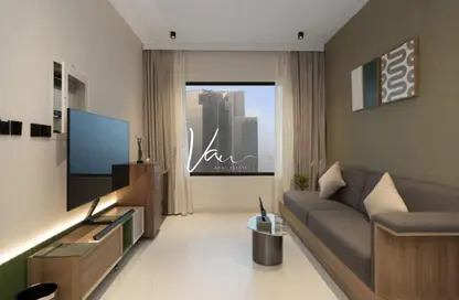 شقة - 2 غرف نوم - 2 حمامات للايجار في برج العافية الهادئ من WELLCUBE - مثلث قرية جميرا - دبي