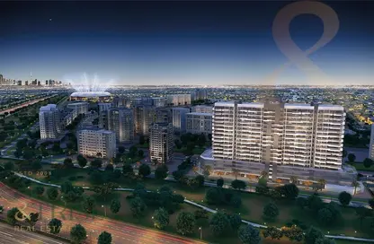 شقة - 2 غرف نوم - 3 حمامات للبيع في عزيزي جراند - مدينة دبي الرياضية - دبي