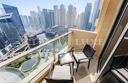 Apartment - Studio - 1 Bathroom for rent in JW Marriott Hotel Marina - Dubai Marina - Dubai