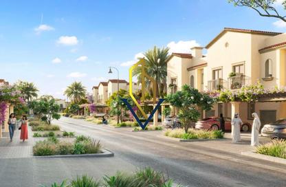 Townhouse - 3 - 5 for sale in Bloom Living - Zayed City (Khalifa City C) - Khalifa City - Abu Dhabi
