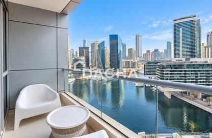 Apartment - 1 - 2 for rent in Bay Central Tower Central - Bay Central - Dubai Marina - Dubai