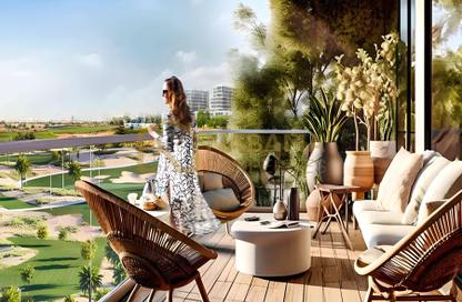 Apartment - 1 Bedroom - 1 Bathroom for sale in Golf Greens 1 Tower A - Golf Greens 1 - Golf Greens - DAMAC Hills - Dubai