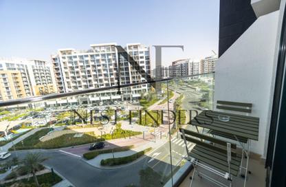 Apartment - Studio - 1 Bathroom for rent in Azizi Riviera 1 - Azizi Riviera - Meydan One - Meydan - Dubai