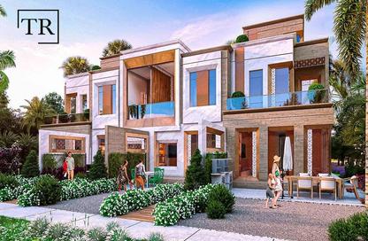 Townhouse - 4 Bedrooms - 4 Bathrooms for sale in Monte Carlo - Damac Lagoons - Dubai