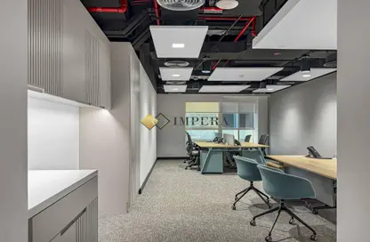 Office Space - Studio - 2 Bathrooms for rent in Millennium Executive Tower - Sheikh Zayed Road - Dubai