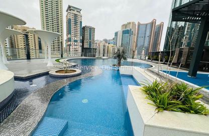 Apartment - 2 - 3 for rent in Al Mamzar Tower - Al Mamzar - Sharjah - Sharjah