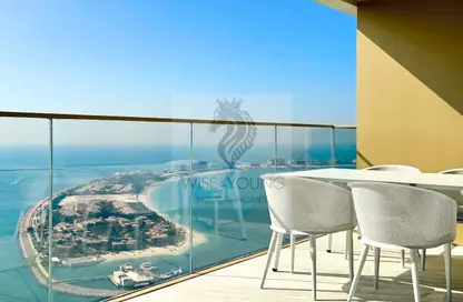 Apartment - 3 Bedrooms - 3 Bathrooms for rent in Grand Bleu Tower 1 - EMAAR Beachfront - Dubai Harbour - Dubai