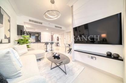 Apartment - 1 Bedroom - 2 Bathrooms for rent in Damac Maison Dubai Mall Street (The Signature) - Burj Khalifa Area - Downtown Dubai - Dubai
