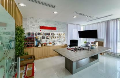 Office Space - Studio for rent in Churchill Executive Tower - Churchill Towers - Business Bay - Dubai