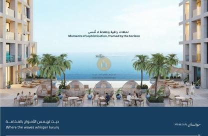 Apartment - 1 Bedroom - 2 Bathrooms for sale in Mawjan Tower - Ajman Corniche Road - Ajman