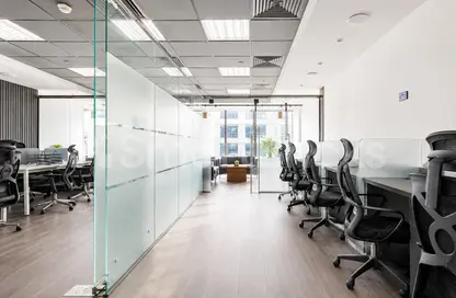 Office Space - Studio - 1 Bathroom for rent in The Prism - Business Bay - Dubai