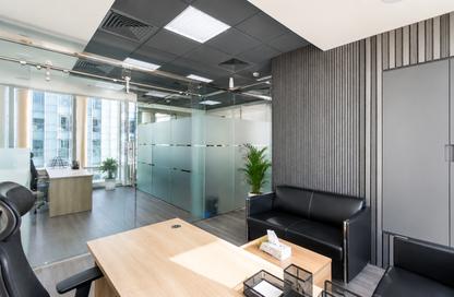Office Space - Studio - 1 Bathroom for rent in The Prism - Business Bay - Dubai