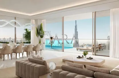 Penthouse - 5 Bedrooms - 6 Bathrooms for sale in Fairmont Residences Solara Tower - Downtown Dubai - Dubai