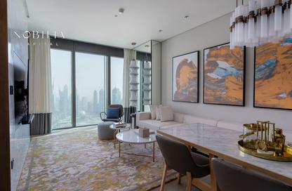 Hotel  and  Hotel Apartment - 1 - 2 for rent in One Za'abeel Tower - Zabeel 1 - Zabeel - Dubai
