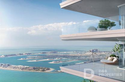 Apartment - 2 Bedrooms - 3 Bathrooms for sale in Seapoint Tower 1 - Seapoint - Emaar Beachfront - Dubai Harbour - Dubai