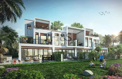 Townhouse - 5 Bedrooms - 5 Bathrooms for rent in Costa Brava 1 - Costa Brava at DAMAC Lagoons - Damac Lagoons - Dubai