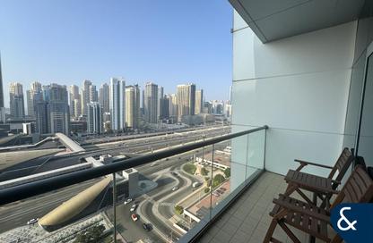 شقة - 1 حمام للايجار في برج إنديجو - (JLT) مجمع D - أبراج بحيرات الجميرا - دبي