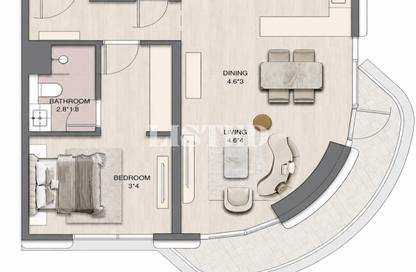 Apartment - 1 Bedroom - 2 Bathrooms for sale in Mirasol - Raha Island - Mina Al Arab - Ras Al Khaimah
