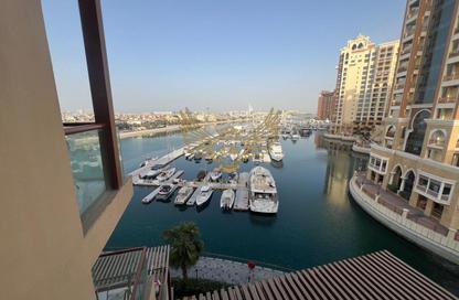 Apartment - Studio - 1 Bathroom for rent in Palm Views East - Palm Views - Palm Jumeirah - Dubai