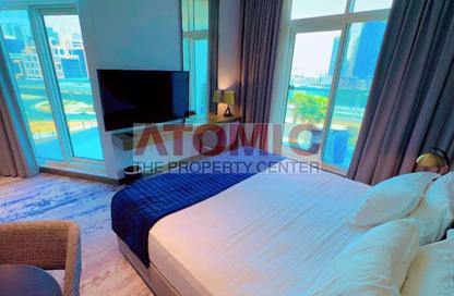 Apartment - Studio - 1 Bathroom for rent in Damac Maison Prive B - Damac Maison Prive - Business Bay - Dubai