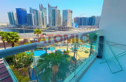 Apartment - 1 Bathroom for rent in Damac Maison Prive B - Damac Maison Prive - Business Bay - Dubai